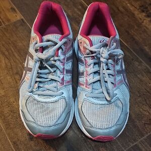 Asics Jolt Women's Athletic Shoes in Silver and Pink